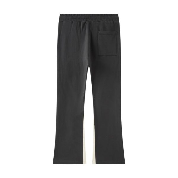 31jpGUWzx6L.jpg Suede Flare Sweatpants Women Baggy Patchwork Casual 90s Hip Hop Mens Sweat Pants