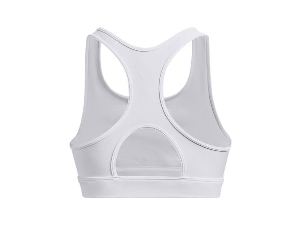 414MSvL73NL.jpg Women's HeatGear Armour Mid Padless Sports Bra - 1373865-100 - White/White/Black - XL