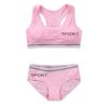 Soft Cotton Elastic Breathable Training Bra and Underwear Set for Teen Girls 8-18 Years Old