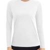 Women's UPF 50+ Sun Protection Quick Dry Shirts Hiking Long Sleeve Tops