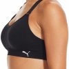 Women Sports Bra, 3-Pack (Black/White/Grey, X-Large)