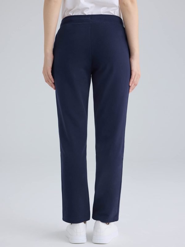 51BKhtiKGOL.jpg Women's Petite Cotton Sweatpants with Pockets