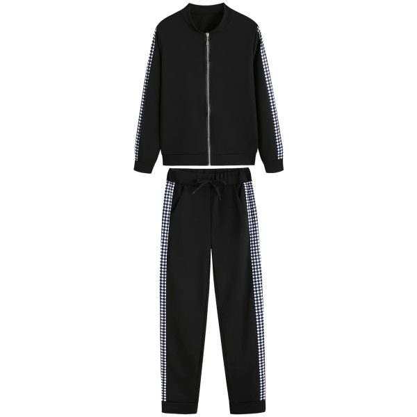 51CHMbw3aS.jpg Women's 2 Piece Tracksuit Sweatsuits Sets Hoodie Sweatshirt and Jogging Sweatpants Suit