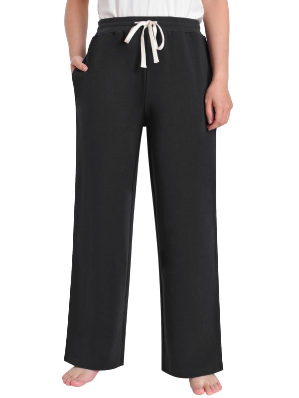 51EnTbUjq1L.jpg Women's Petite Wide Leg Sweatpants Petite Length Short