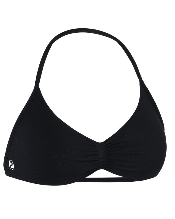 51T8GPL28L.jpg Influence Strappy Bra Sports Bras for Women, Backless Padded Impact Strappy Bra Workout Gym Yoga with Removable Cups