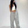 XPONNI Y2K Baggy Sweatpants - Wide Leg Women's Pants