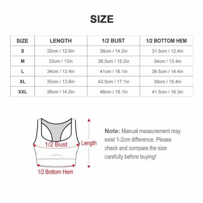Beluga Wave Women's Sports Bra Padded Support Bras Yoga Workout Tank Top