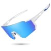 Polarized Sports Sunglasses for Men Women,Driving Fishing Cycling Mountain Bike Sunglasses UV400 Protection
