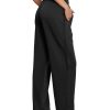 Deyeek Tear Away Pants for Women Side Snap Button Sweatpants Loose Fit Casual Post Surgery Adaptive Clothing with Pockets