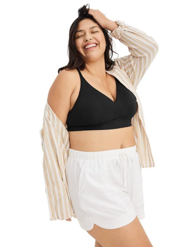 610k61TetL.jpg Women's Bra Seamfree Light Lift Bralette