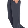 Women's Casual Loose Wide Leg Cozy Pants Yoga Sweatpants Comfy High Waisted Sports Athletic Lounge Pants with Pockets