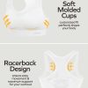 Sports Bras for Women High Support High Impact Sports Bras for Women Large Bust Push up Racerback Workout Running Bra