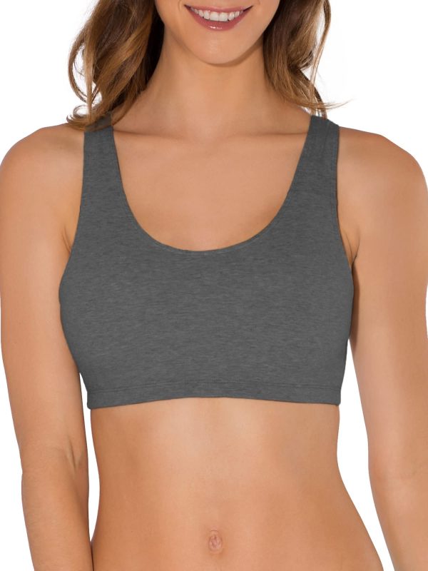 616SZC1eoYL.jpg Cotton Tank Bra for Women - Ultimate Comfort & Breathable Fit - Fashion Packs