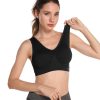 3 Pack Sports Bras for Women Wirefree Padded Workout Yoga Gym Fitness Bra Medium Support