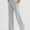 Womens Wide Leg Sweatpants High Waisted Baggy Pants Drawstring Athletic Joggers