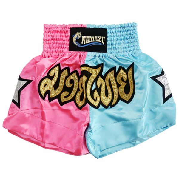 61AjOz64MmL.jpg Muay Thai Shorts for Men and Women, High Grade MMA Gym Boxing Kickboxing Shorts.