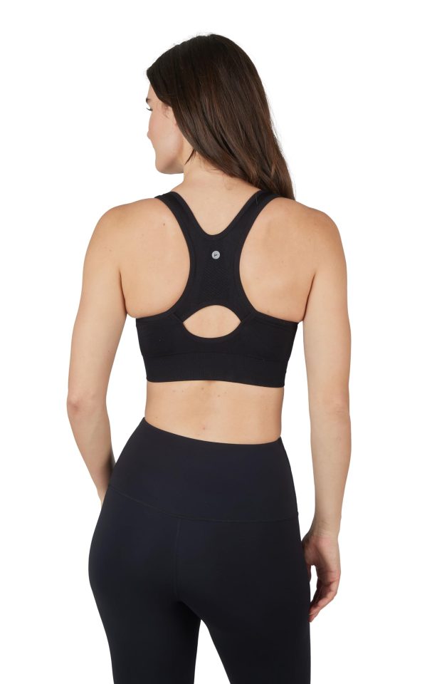 61C0lSekkpL.jpg - Women's 2 Pack Front Zip Seamless Sports Bra
