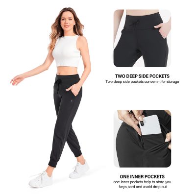 Women's Joggers Pants Lightweight Running Sweatpants with Pockets Athletic Tapered Casual Pants for Workout,Lounge