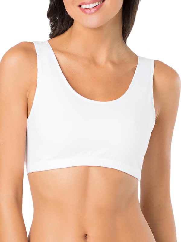 61E8BnOEolL.jpg Cotton Tank Bra for Women - Ultimate Comfort & Breathable Fit