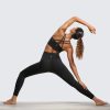 Softness Mold Womens Butterluxe Strappy Longline Sports Bra - Double Spaghetti Strap Workout Yoga Crop Top Athletic