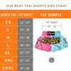 Muay Thai Shorts for Men and Women, High Grade MMA Gym Boxing Kickboxing Shorts.
