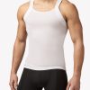 Men's 3-Pack Cotton Square Neck Tank Top