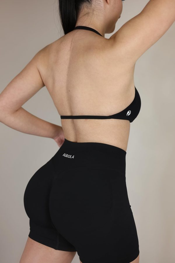 61KGSh-0ICL.jpg Influence Strappy Bra Sports Bras for Women, Backless Padded Impact Strappy Bra Workout Gym Yoga with Removable Cups