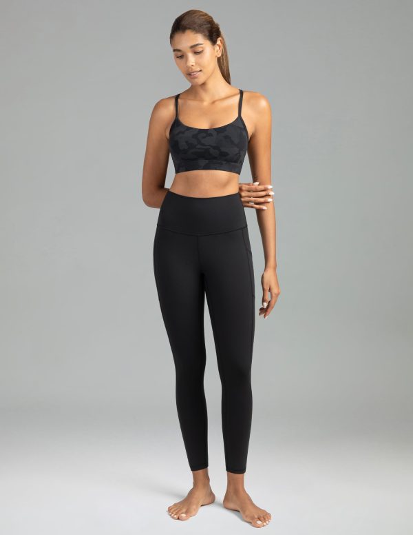 61Mu6Q5qhpL.jpg Women's High Waisted Yoga Pants 7/8 Length Leggings with Pockets