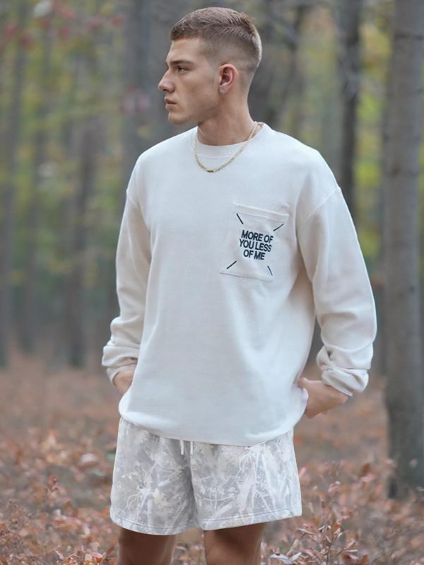 61NW4iat8oL.jpg Camo Sweats Shorts for Men Women Elastic Waist Drawstring Camouflage Workout Shorts Maple Leaf Athletic Gym Shorts