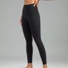 Women's High Waisted Yoga Pants 7/8 Length Leggings with Pockets