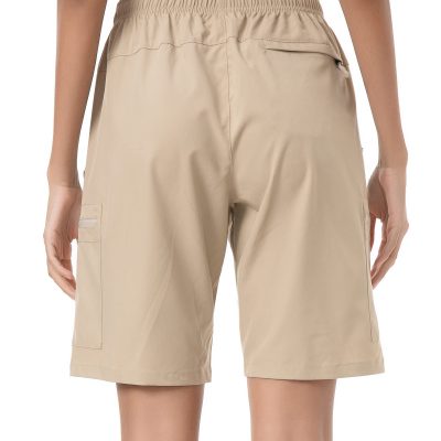 Women's Lightweight Hiking Cargo Shorts Quick Dry Breathable Summer Shorts Women Travel Athletic Golf with Pockets