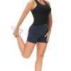 Womens' Racerback Workout Tank Tops with Built in Bra Sleeveless Slim Fit