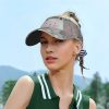 Cat Pattern Sport Sun Visor Hat Adjustable Empty Top Baseball Cap Outdoor Travel Beach Ball Caps for Women and Men