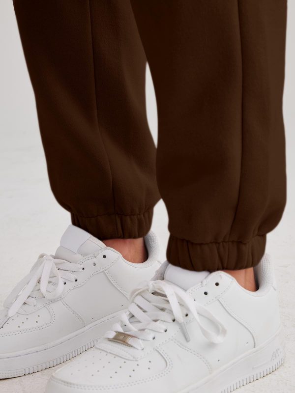 61aNlhJdMTL.jpg Women??s Winter Casual Baggy Fleece Lined Sweatpants Fashion High Waisted Joggers Pants Athletic Clothes with Pockets
