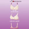 Women's Plus-Size Cotton Unlined Underwire Bra