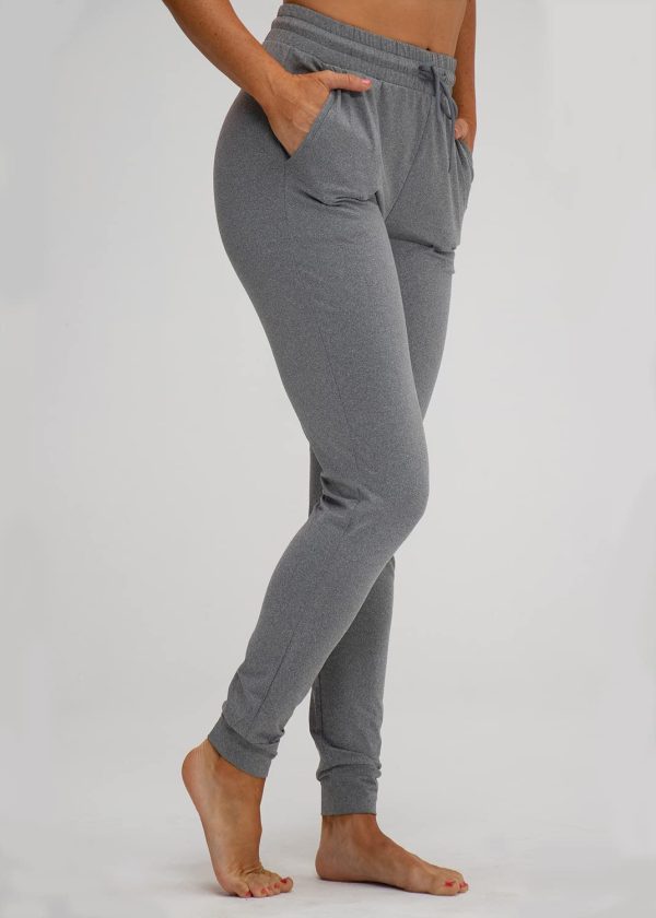 61bbTE8HOwL.jpg Women's Yoga Jogger Pants with Side Pocket Sweatpants