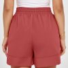 Athletic Shorts for Women Gym Workout Running Shorts Quick Dry with Zipper Pockets Elastic High Waisted Fitness