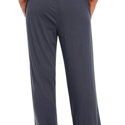 Women's Casual Loose Wide Leg Cozy Pants Yoga Sweatpants Comfy High Waisted Sports Athletic Lounge Pants with Pockets