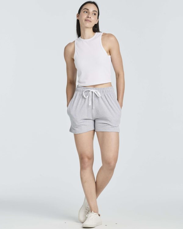 61cyJG5nr6L.jpg 3 Pack: Women??s Cotton French Terry Shorts Pockets - Casual Athletic Lounge (Available in Plus)