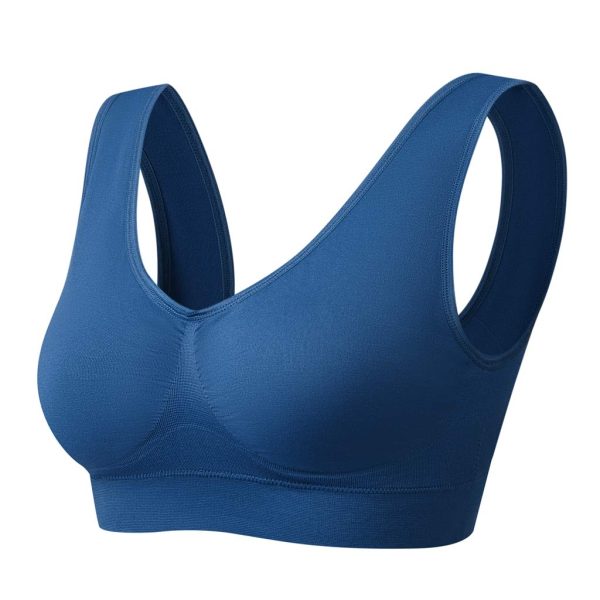 61g7osOzZ6L.jpg Women's Seamless Wire-Free Bra with Removable Pads