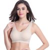 Women's 3 Pack Seamless Comfortable Sports Bra with Removable Pads