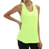 Womens Workout Tops Open Back Racerback Tank Tops Sleeveless Yoga Athletic Running Shirts Gym Clothes for Women