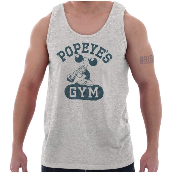 61gfBT22r2L.jpg Popeye Body Builder Gym Workout Cool Tank Top T Shirts Men Women