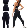 3 Piece Workout Sets for Women Butt Lifting Leggings with High Impact Sports Bra Gym Shorts