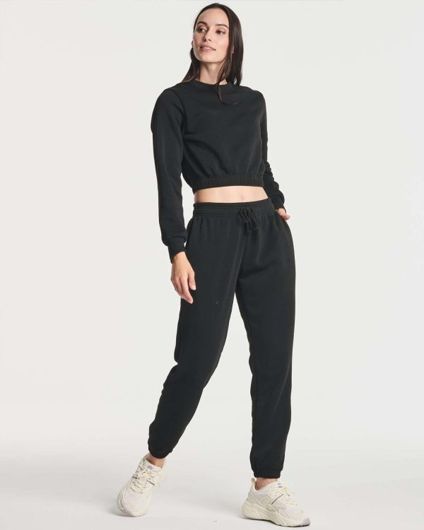61hsfRzSb4L.jpg 3 Pack: Women's Fleece Jogger Sweatpants (Available in Plus Size)