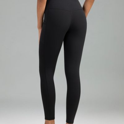 Women's High Waisted Yoga Pants 7/8 Length Leggings with Pockets