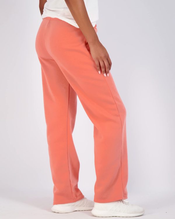 61nvXveULhL.jpg 3 Pack: Women's Relaxed Fit Fleece Open Bottom Sweatpants - Casual Athleisure (Available in Plus)
