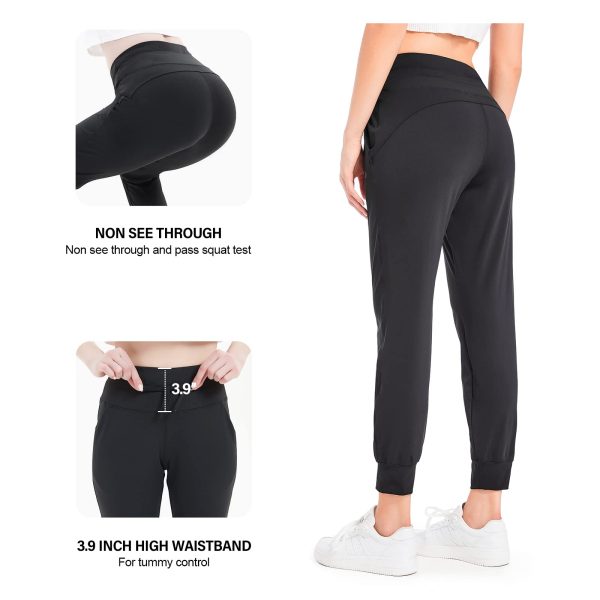 61ppAqdqJL.jpg Women's Joggers Pants Lightweight Running Sweatpants with Pockets Athletic Tapered Casual Pants for Workout,Lounge