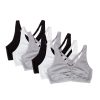 Women's Adjustable Shirred Front Racerback Sports Bra Multi Packs!