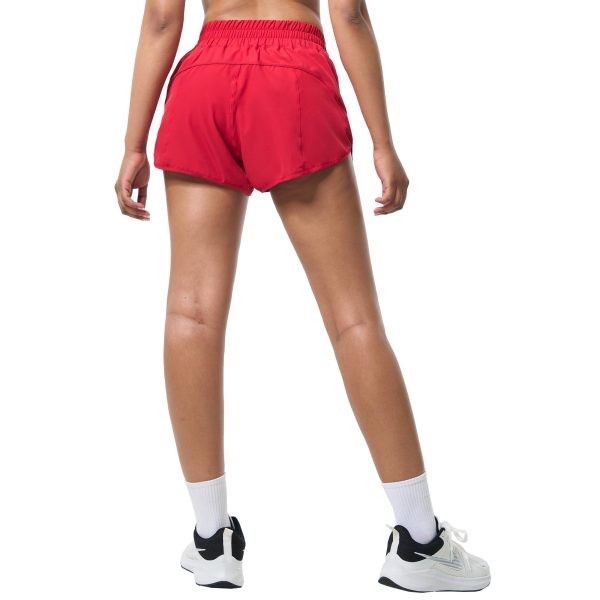 61sN2hKZTqL.jpg Athletic Shorts for Women,Women's Quick Dry Workout Sports Active Running Track Shorts with Elastic and Zip Pockets